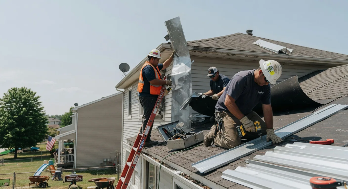 Metal Roof Repair in Rockville, RI